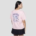 Дамска тениска Kaotiko M / C Washed Good Things pink 2