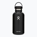 Туристическа бутилка Hydro Flask Wide Flex Cap 64 Oz 1892 ml black