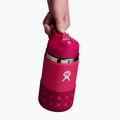 Hydro Flask Широка бутилка с капак и сламка 355 ml розова термо бутилка W12BSWBB623 3