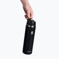 Термобутилка Hydro Flask Wide Flex Straw 710 ml черна W24BFS001 3
