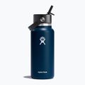 Термобутилка Hydro Flask Wide Flex Straw 945 ml, тъмносиня W32BFS464