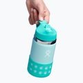 Hydro Flask Широка бутилка с капак и сламка от 355 мл Термална бутилка Dew W12BSWBB441 6