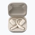 Безжични слушалки Shokz OpenFit beige