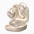 Безжични слушалки Shokz OpenFit beige 4