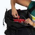 Дамска туристическа раница Osprey Tempest 44 l black / coal grey 8