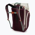 Градска раница Osprey Transporter Roll Top 30 l mystery white/moody burgundy 3