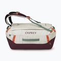 Пътна чанта Osprey Transporter Duffel 40 l mystery white/moody burgundy