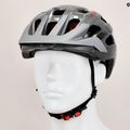 Велосипедна каска Alpina Anzana darksilver/black/red gloss 10