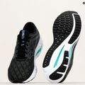 Мъжки обувки за бягане Mizuno Wave Inspire 19 black/ metallic gray/ bisgreen 12