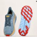 Мъжки маратонки за бягане HOKA Clifton 8 светло сиви 1119393-GBMS 12