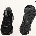 Мъжки обувки за туризъм Salomon Techamphibian 5 black/magnet/monument 21