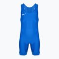 Мъжки гащеризон Nike Grappler Elite Singlet royal/white