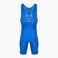 Мъжки гащеризон Nike Grappler Elite Singlet royal/white 2