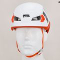 Каска за катерене Petzl Meteor бяло-оранжева A071AA02 15
