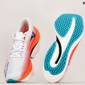 Mizuno Wave Rebellion Pro бяло-оранжеви обувки за бягане J1GC231701 12