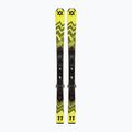 Детски ски за спускане Völkl Racetiger Jr Yellow + Връзки 4.5 VMotion Jr 100-120 cm yellow