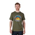 Мъжка риза за трекинг Rab Stance 3 Peaks green QCA-98