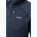 Дамски суитшърт за трекинг Rab Superflux Hoody deep ink 4