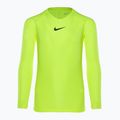 Детски термален ръкав Nike Dri-FIT Park First Layer volt/black