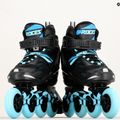 Дамски ролкови кънки Roces Helium II TIF black/azure 9