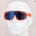 Детски очила за колоездене POC Aspire POCito fluo orange translucent/equalizer grey space 6