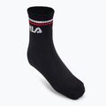 Fila Unisex Quarter 3 Pack чорапи черни 2