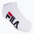Fila Unisex Invisible 2 Pack чорапи бели