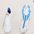 PUMA King Ultimate FG/AG мъжки футболни обувки puma white/puma black/blue glimmer/ultra orange 19
