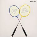 Dunlop Nitro-Star SSX 1.0 комплект за бадминтон син/жълт 13015319 8