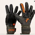 Reusch Attrakt Freegel Сребърни зелено-оранжеви вратарски ръкавици 10