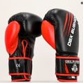 Бушидо ръкавици за тренировки по спаринг от кожа черни ARB-415 14oz 23