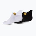 Vibram Fivefingers Athletic No-Show чорапи 2 чифта черни и бели S15N12PS 2