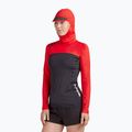 Дамска плувна блуза Dakine Hd Snug Fit Rashguard Hoodie black and red DKA333W0002 3