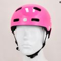 Детска велосипедна каска POC POCito Crane MIPS fluorescent pink 9
