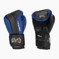 Боксови ръкавици Rival RB10 Intelli-Shock Bag черни/сини