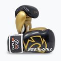 Rival RB7 Fitness Plus Bag черни/златни боксови ръкавици 3