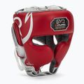 Боксьорска каска Rival RHG100 Professional Headgear red/silver