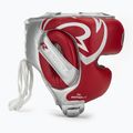 Боксьорска каска Rival RHG100 Professional Headgear red/silver 2