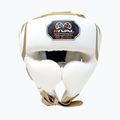 Боксьорска каска Rival RHG100 Professional Headgear white/gold