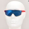 Детски очила за колоездене Julbo Fury Mini Spectron 3 shiny translucide/translucide gray/matt fluo orange 10