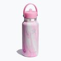 Hydro Flask Wide Flex Straw Cap Jelly 945 ml розова термална бутилка с вихрушка 2