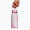 Hydro Flask Wide Flex Straw Cap Jelly 945 ml розова термална бутилка с вихрушка 3