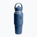 Термобутилка Hydro Flask Wide Flex Straw Travel 946 ml harbour blue 2