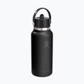 Термобутилка Hydro Flask Wide Flex Straw 946 ml black 2