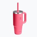 Чаша Hydro Flask Travel Tumbler Clear Lid 710 ml popstar pink 2
