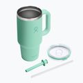 Термочаша Hydro Flask Travel Tumbler Clear LID 945 ml mermaid green 4