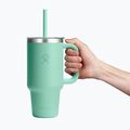 Термочаша Hydro Flask Travel Tumbler Clear LID 945 ml mermaid green 5
