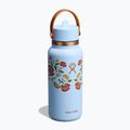 Термобутилка Hydro Flask Wide Mouth с капачка Flex Straw 946 ml western light blue 2