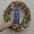 Термобутилка Hydro Flask Wide Mouth с капачка Flex Straw 946 ml western dark blue 7