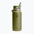 Термо бутилка Hydro Flask Wide Flex Straw 946 ml palmer green